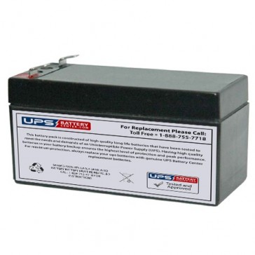 MCA NP1.3-12 12V 1.3Ah Replacement Battery