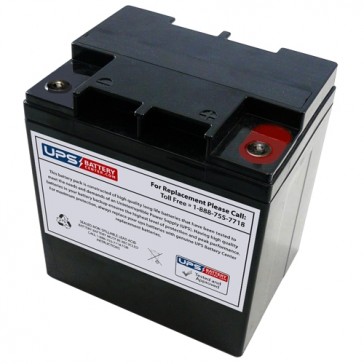 SES BT24-12(II) 12V 24Ah Replacement Battery with F13 Terminals