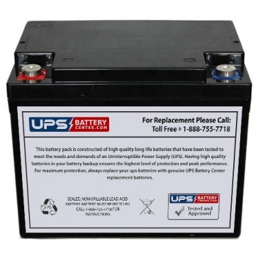 MCA NP38-12AT 12V 38Ah Replacement Battery