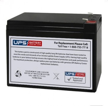 Lucas LSLA10-12 12V 10Ah F2 Replacement Battery
