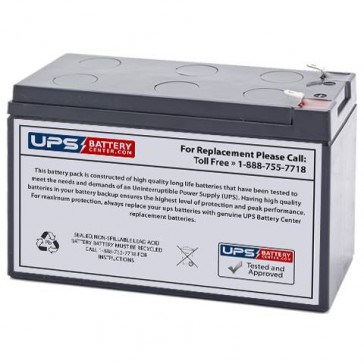 Power Patrol SLA1090 12V 9Ah F2 Replacement Battery