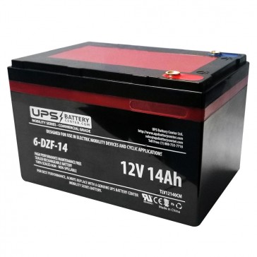 6-DZF-14 (6-DZM-14) 12V 14Ah Deep Cycle Mobility Battery