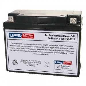 Motoma MS6V20 6V 20Ah Replacement Battery
