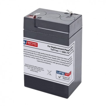 SES BT4-6 6V 4Ah Replacement Battery