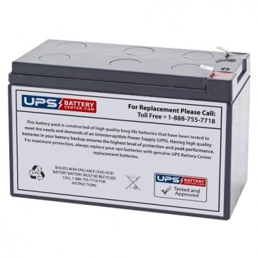 AmazonBasics 1000VA 550W 9 Outlets Line-Interactive UPS ABMT1000 Compatible Replacement Battery