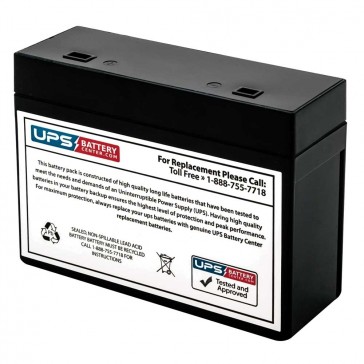 APC Back-UPS Office 280VA BF280 Compatible Replacement Battery