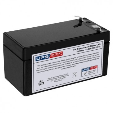 BB BP1.2-12 12V 1.2Ah F1 Replacement Battery