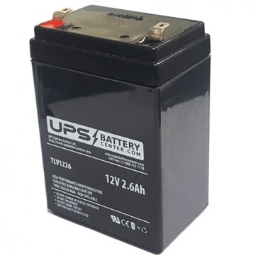 DET Power SJ12V2.6Ah 12V 2.6Ah F1 Replacement Battery