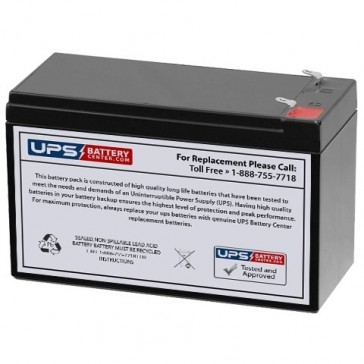 Discover D1275 12V 7.5Ah F2 Replacement Battery