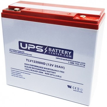FirstPower FP12200D 12V 20Ah M5 Deep Cycle Replacement Battery