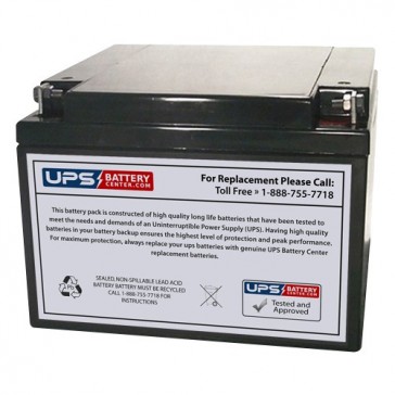FirstPower FP12240HR 12V 24Ah F3 Replacement Battery
