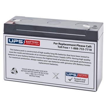 Furukawa 6m10B 6V 10Ah F1 Replacement Battery