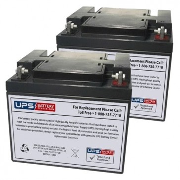 Heartway PF5 Mystere 24V 45Ah Replacement Batteries