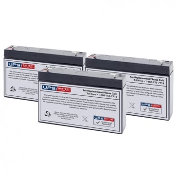 Juice Goose KIN Series 1000VA KIN-1000 Compatible Replacement Battery Set