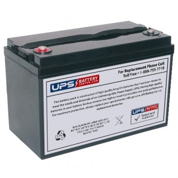 Koyama NP100-12 12V 100Ah M8 Replacement Battery