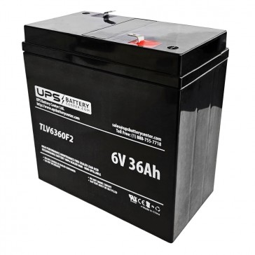 Kweight Power KW 6-36 6V 36Ah F2 Replacement Battery