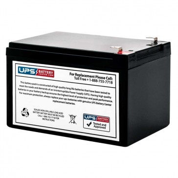 LCB ES10-12 12V 12Ah F1 Replacement Battery