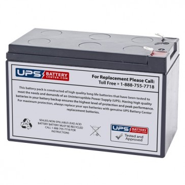 LCB ES8-12 12V 9Ah F1 Replacement Battery