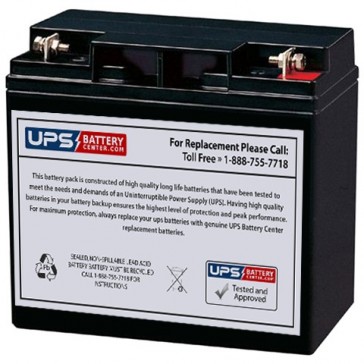 LCB UP12180W 12V 22Ah F3 Replacement Battery