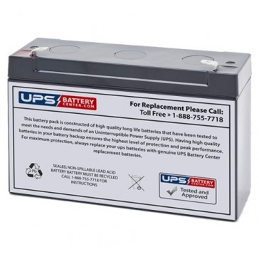 Light 2RPG3 6V 10Ah F1 Replacement Battery