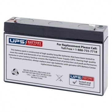 Neuton Power NP675 6V 7.2Ah F1 Replacement Battery