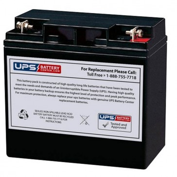 Powerland 10000 WATT Portable Generator PD3G10000E 12V 18Ah Compatible Replacement Battery