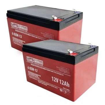 Rascal 370 Fold & G (2) 12V 12Ah Replacement Batteries