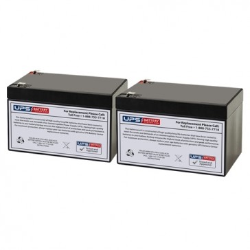 Razor iMod Scooter 12V 12Ah F2 Compatible Replacement Batteries - Set of 2