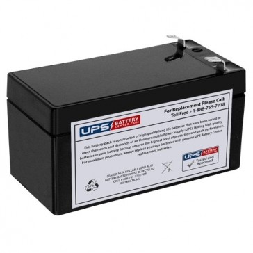 RIMA UN1.2-12 12V 1.2Ah F1 Replacement Battery