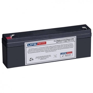 Schiller America AT-2 Plus EKG Machine 12V 2.3Ah F1 Medical Battery