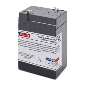 SureLite MPS-640-SP 6V 4.5Ah F1 Replacement Battery