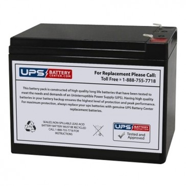 Telong TL12100A 12V 10Ah F2 Replacement Battery