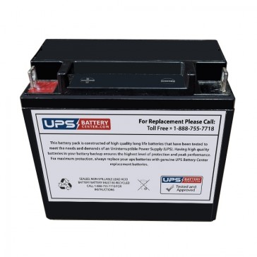 12V 14Ah Sealed Lead Acid Battery with F3 Terminals