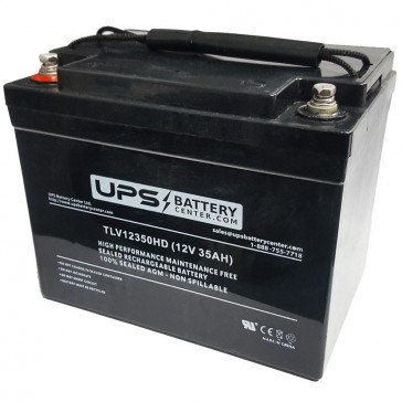 12V 35Ah Heavy Duty Sealed Lead Acid Battery with F9 Insert Terminals